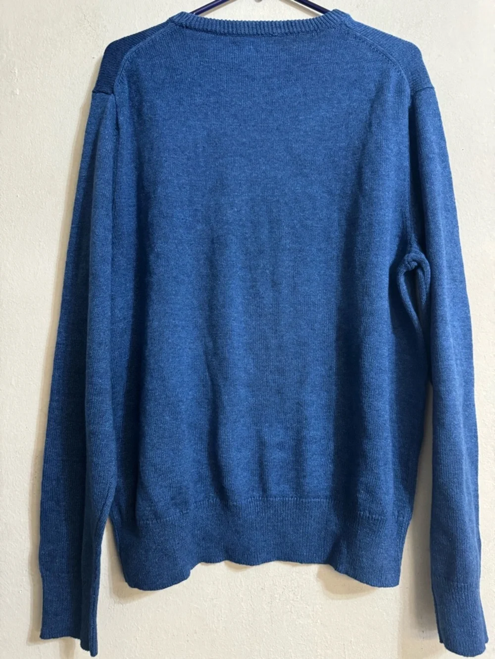 J. Crew Men's Crewneck Sweater in Blue Size L NWT